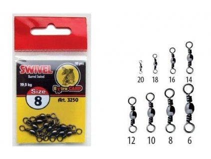 extra carp obratlik swivel
