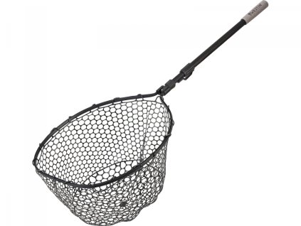 Westin Podběrák W3 C&R ADJUSTABLE FULL RUBBER MESH LANDING NET L 45x55x35cm 70/110cm 2díl