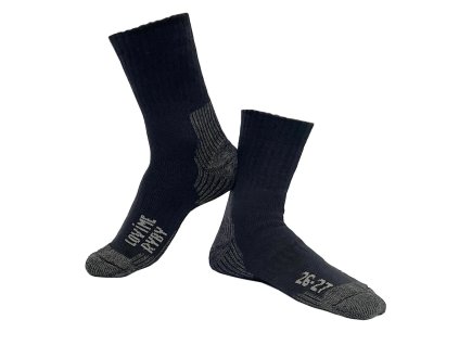 DV Kopřivnice Ponožky zimní Lovíme ryby Trek 45 - 47 černošedé (Varianta DV Kopřivnice Ponožky zimní Lovíme ryby Trek 45 - 47 černošedé)
