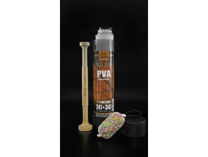 PVA Organic PVA punčochy na tubusu s dřevěným pěchovačem 24+34mm - 7+7m (Varianta PVA Organic PVA punčochy na tubusu s dřevěným pěchovačem 24+34mm - 7+7m)