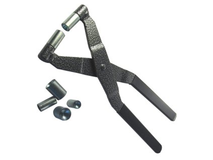 DELTAMETAL s.r.o Kleště na rohlík Kovové + 2x náhradní nástavce (Varianta DELTAMETAL s.r.o Kleště na rohlík Kovové + 2x náhradní nástavce)