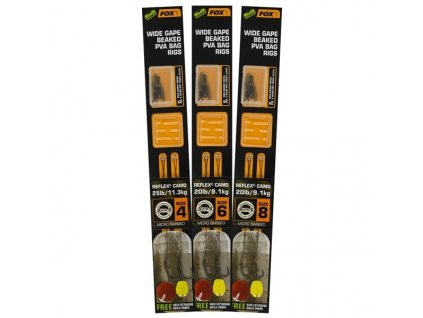 edges wide gape beaked pva bag rigs reflex camo group