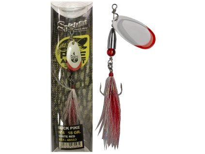 pezon & michel Rotačka Buck Pike 18g White Red