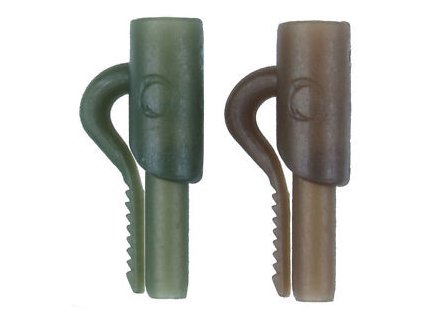 Gardner Klip na boční olovo Covert Lead Clip C-Thru, hnědá
