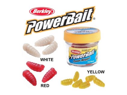 Berkley POWERBAIT (Varianta Berkley POWERBAIT MICRO POWER MAGGOTS WHITE-bílá)