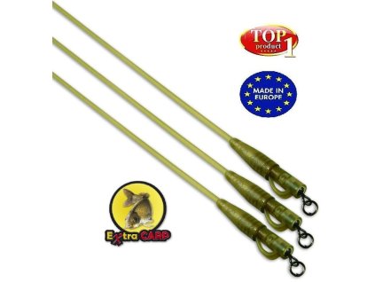 Extra Carp  Safety Clips with Camo Tubing (Varianta Extra Carp  Safety Clips with Camo Tubing)