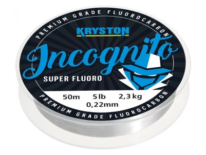 Kryston Incognito fluorocarbon (Varianta Kryston Incognito fluorocarbon 0,38mm 15lb 20m)