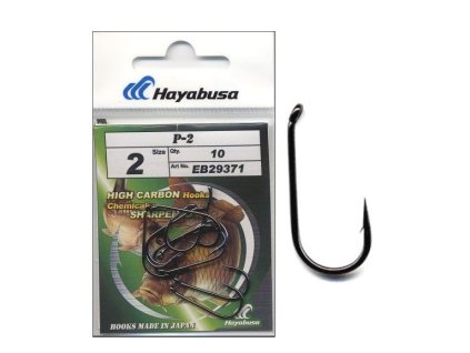 Hayabusa Háčky Hooks Model P2 velikost 3 (Varianta Hayabusa Háčky  Hooks Model P2 velikost 4-10ks)