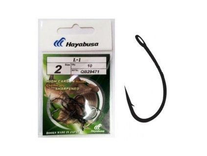 Hayabusa Háčky Hooks Model L-2 (Varianta Hayabusa Háčky  Hooks Model L-1 velikost 4-10ks)