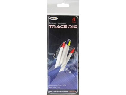 NGT Mořský návazec Ribbon Mackerel Trace Rig 4 (Varianta NGT Mořský návazec Ribbon Mackerel Trace Rig 4)