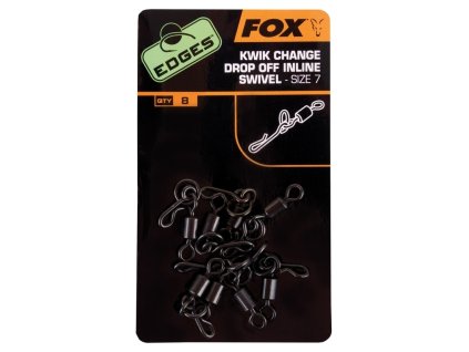 Fox International Edges Ring / Kwik Connector Combo Swivel Size 7 x 8 (Varianta Fox International Edges Ring / Kwik Connector Combo Swivel Size 7 x 8)