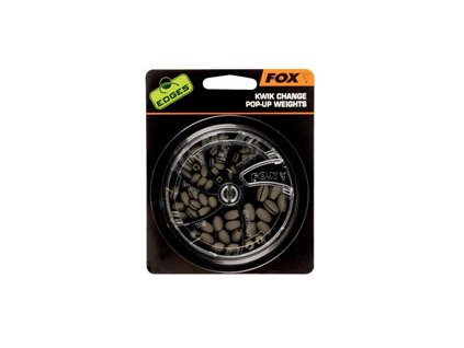 Fox International Sada Zátěžových broků  Edges Kwik Change Pop-up Weight Dispenser 0,3g - 1,8g (Varianta Fox International Sada Zátěžových broků  Edges Kwik Change Pop-up Weight Dispenser 0,3g - 1,8g)