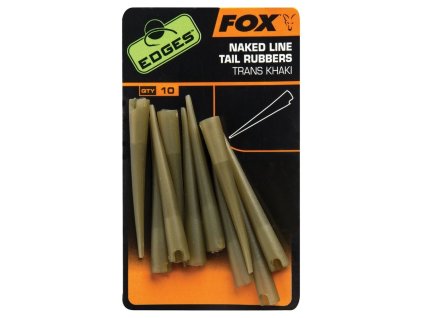 Fox International Převleky Edges Naked Line Tail Rubbers 10ks (Varianta Fox International Převleky Edges Naked Line Tail Rubbers 10ks)