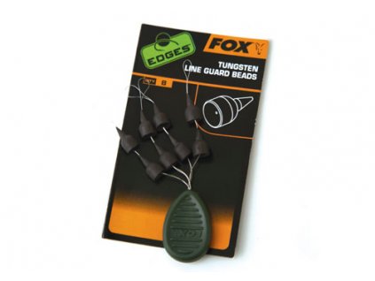 Fox International Korálky Edges Tungsten Line Guard Beads 8ks