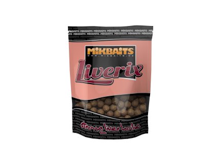 Mikbaits Liverix boilie (Varianta Mikbaits Liverix boilie 1kg - Mazaná škeble 20mm)