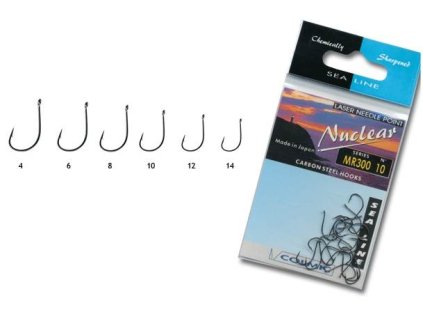 Colmic Háčky nuclear MR300 (Varianta Colmic Háčky nuclear MR300 - Vel: 8)