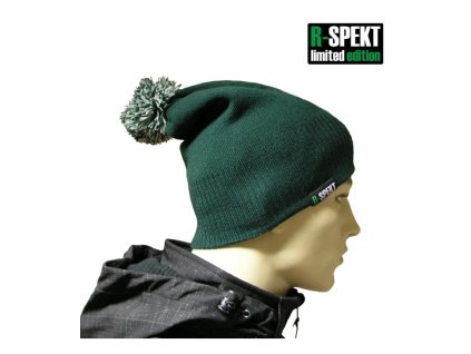 R-Spekt Kulich PomPom DUO beanie style zelený
