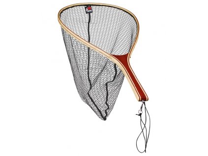 DAM Podběrák EXQUISITE-WOODEN NET RUBBER MESH 60x40x80 cm (Varianta DAM Podběrák EXQUISITE-WOODEN NET RUBBER MESH 60x40x80 cm)