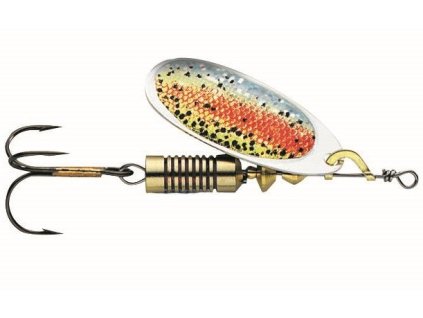 Effzett Rotační třpytka NATURE 3D SPINNER SINKING RAINBOW TROUT
