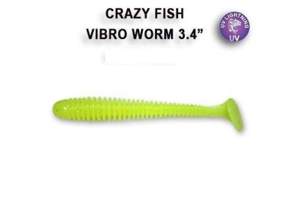 Crazy Fish Gumová nástraha Vibro Worm