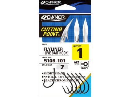 Owner Háček s očkem Cutting point (Varianta Owner Háček s očkem Cutting point vel. 6 - 9ks)