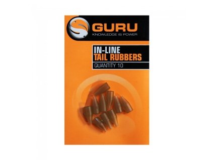 Guru Spare Inline Tube Tail Rubber - 10 stuks (Varianta Guru Spare Inline Tube Tail Rubber - 10 stuks)