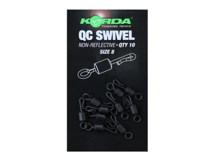 Korda Obratlíky Kwik Change Swivel (Varianta Korda Obratlíky Kwik Change Swivel vel. 8)