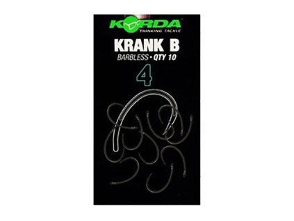 Korda Háčky Krank bez protihrotu (Varianta Korda Háčky Krank bez protihrotu vel. 2)