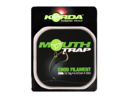 Korda Návazcový vlasec MouthTrap 20m (Varianta Korda Návazcový vlasec MouthTrap 20m 15lb 0,43mm)