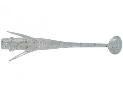 Berkley PowerBait Saltwater Shrug Minnow (Varianta Berkley PowerBait Saltwater Shrug Minnow 4cm - Clear Gold Fleck 8ks)