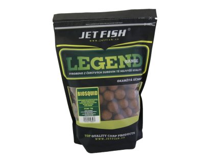 Jet Fish Boilie Legend Range Biosquid (Varianta Jet Fish Boilie Legend Range 1kg 24mm Biosquid)
