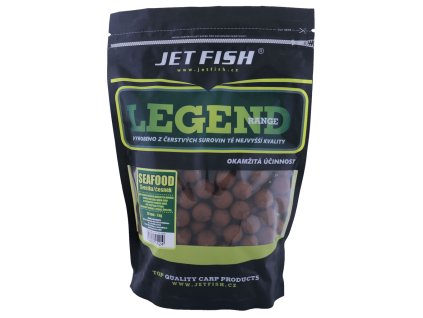 Jet Fish Boilie Legend Range Seafood Švestka/Česnek