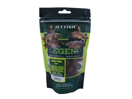 Jet Fish Boilie Legend Range Chilli Tuna Chilli (Varianta Jet Fish Boilie Legend Range 200g 12mm Chilli Tuna Chilli)