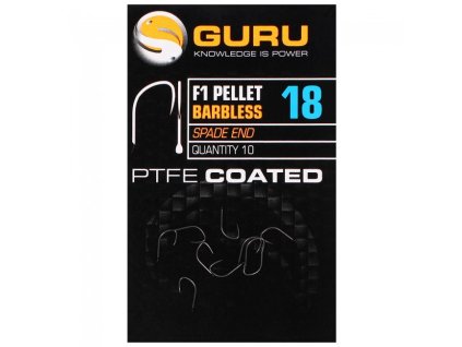 Guru Háčky barbless F1 pellet (Varianta Guru Háčky barbless F1 pellet  - Vel.22)