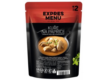 Expres Menu Kuře na paprice - bezlepkové jídlo (Varianta Expres Menu Kuře na paprice - bezlepkové jídlo)