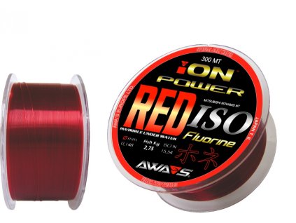 AWA-S Vlasec ION POW. RED ISO FLUORINE (Varianta AWA-S Vlasec ION POW. RED ISO FLUORINE 300 m - 0,286mm/10,20kg)
