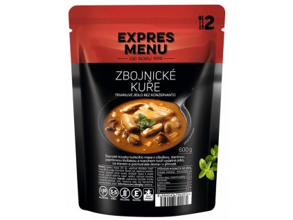 Expres Menu Zbojnické kuře - bezlepkové jídlo (Varianta Expres Menu Zbojnické kuře - bezlepkové jídlo)