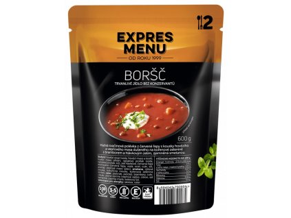 Expres Menu Boršč - bezlepkové jídlo (Varianta Expres Menu Boršč - bezlepkové jídlo)
