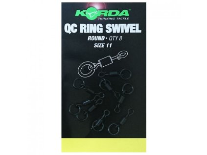 Korda Obratlík Quick Change Ring Round vel. 11, 8ks (Varianta Korda Obratlík Quick Change Ring Round vel. 11, 8ks)