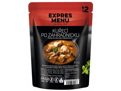 Expres Menu Kuřecí po zahradnicku - bezlepkové jídlo