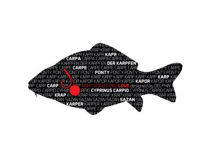 DELPHIN Nálepka Kapr série Words