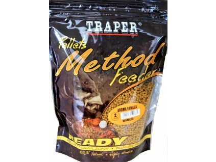 Traper Method Feeder pellet 2mm 500g (Varianta Traper Method Feeder pellet 2mm 500g Vanilka)