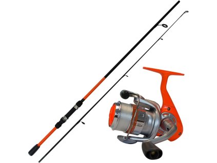 DAM Sada prut Vibe Combo + naviják Vibe 25FD (Varianta DAM Sada prut Vibe Combo 1,8m 5-20g + naviják Vibe 25FD - Orange)