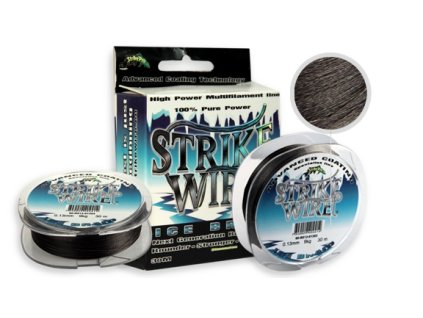Strike Pro Pletená šňůra Strike Wire Icebraid (Varianta Strike Pro Pletená šňůra Strike Wire Icebraid 35m 0,06mm 4kg)