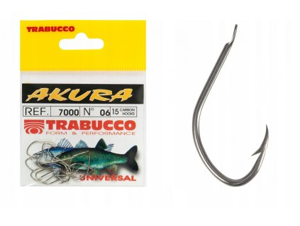 Trabucco Háčky AKURA 7000 15ks (Varianta Trabucco Háčky AKURA 7000 vel. 16 15ks)