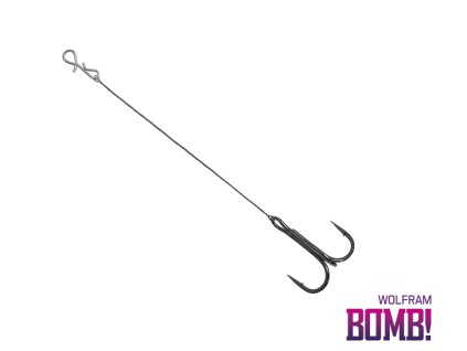 DELPHIN BOMB! Twisto RIGS Wolfram / 3ks (Varianta DELPHIN BOMB! Twisto RIGS Wolfram / 3ks - #4/10cm)