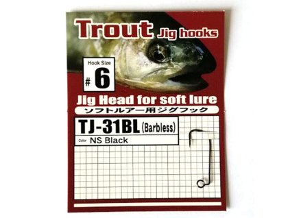 VanFook Háčky Trout TJ-31BL 25ks (Varianta VanFook Háčky Trout TJ-31BL vel. 6 25ks)