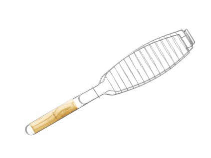 Delphin Rošt na rybu  GRILLA - Gril 30x11cm (Varianta Delphin Rošt na rybu  GRILLA - Gril 30x11cm)