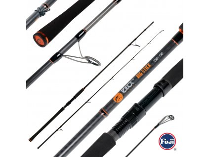 Zeck Přívlačový prut - ZECK Big Stick 250cm / 40-150 g (Varianta Zeck Přívlačový prut - ZECK Big Stick 250cm / 40-150 g)