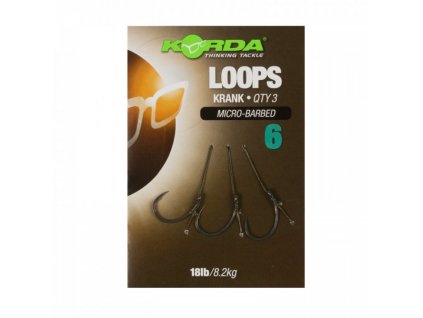 Korda Hotové návazce Loop Rigs Krank (Varianta Korda Hotové návazce Loop Rigs Krank vel. 4 8,2kg)
